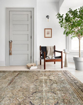 Loloi II Layla LAY-03 Olive/Charcoal Area Rug Room Scene Loloi II Layla LAY-03 Olive/Charcoal Area Rug Room Scene