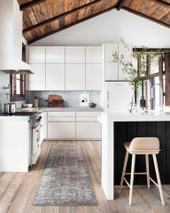 Loloi II Layla LAY-06 Taupe/Stone Runner Area Rug Room Scene Loloi II Layla LAY-06 Taupe/Stone Runner Area Rug Room Scene