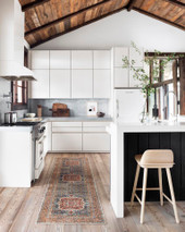 Loloi II Layla LAY-09 Cobalt Blue/Spice Runner Area Rug Room Scene