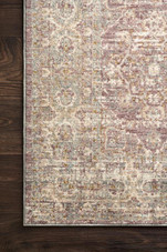 Loloi Revere REV-05 Lilac Area Rug Corner