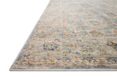 Loloi Revere REV-09 Light Blue/Multi Area Rug Angle Loloi Revere REV-09 Light Blue/Multi Area Rug Angle