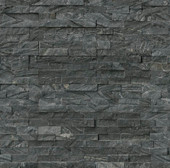 Rockmount Glacial Black 6" X 24" Ledger Panel Rockmount Glacial Black 6" X 24" Ledger Panel