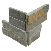 Rockmount Sedona Grey 6" X 6" Ledger Panel Corner Rockmount Sedona Grey 6" X 6" Ledger Panel Corner