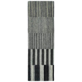 Kaleen Alzada ALZ01-38 Charcoal Runner Area Rug Kaleen Alzada ALZ01-38 Charcoal Runner Area Rug