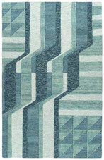 Kaleen Alzada ALZ02-17 Blue Area Rug Kaleen Alzada ALZ02-17 Blue Area Rug