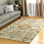 Kaleen Chancellor CHA07-29 Sand Area Rug Room Scene Kaleen Chancellor CHA07-29 Sand Area Rug Room Scene