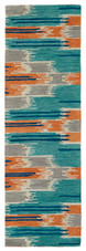 Kaleen Global Inspirations GLB02-86 Multi Runner Area Rug Kaleen Global Inspirations GLB02-86 Multi Runner Area Rug