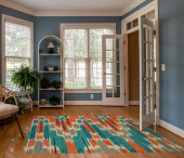 Kaleen Global Inspirations GLB02-86 Multi Area Rug Room Scene Kaleen Global Inspirations GLB02-86 Multi Area Rug Room Scene