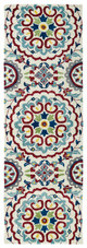 Kaleen Global Inspirations GLB08-01 Ivory Runner Area Rug Kaleen Global Inspirations GLB08-01 Ivory Runner Area Rug