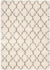 Amore Shag AMOR2 Cream Area Rug by Nourison Amore Shag AMOR2 Cream Area Rug by Nourison