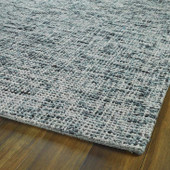 Kaleen Lucero LCO01-68 Graphite Area Rug Corner