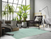 Kaleen Luminary LUM01-88 Mint Area Rug Room Scene Kaleen Luminary LUM01-88 Mint Area Rug Room Scene