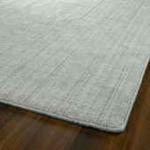 Kaleen Minkah MKH02-77 Silver Area Rug Corner Kaleen Minkah MKH02-77 Silver Area Rug Corner