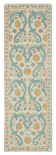 Kaleen Montage MTG11-91 Teal Runner Area Rug Kaleen Montage MTG11-91 Teal Runner Area Rug