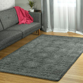 Kaleen Palladian PDN02-38 Charcoal Area Rug Room Scene Kaleen Palladian PDN02-38 Charcoal Area Rug Room Scene