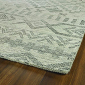 Kaleen Palladian PDN04-77 Silver Area Rug Corner Kaleen Palladian PDN04-77 Silver Area Rug Corner