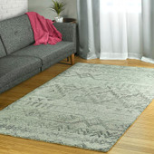 Kaleen Palladian PDN04-77 Silver Area Rug Room Scene Kaleen Palladian PDN04-77 Silver Area Rug Room Scene