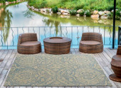 Kaleen Weathered WTR01-17 Blue Area Rug Room Scene Kaleen Weathered WTR01-17 Blue Area Rug Room Scene