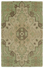Kaleen Weathered WTR02-50 Green Area Rug Kaleen Weathered WTR02-50 Green Area Rug
