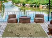 Kaleen Weathered WTR02-50 Green Area Rug Room Scene Kaleen Weathered WTR02-50 Green Area Rug Room Scene