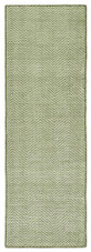 Kaleen Ziggy ZIG01-23 Olive Runner Area Rug