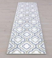 Concord Global Trading Charlotte 4822 Crystal Ivory Runner Area Rug Concord Global Trading Charlotte 4822 Crystal Ivory Runner Area Rug