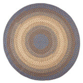 Rhody Rug Easy Living EL93 Blue Lake Round Area Rug