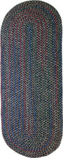 Rhody Rug Katie KA13 Navy Multi Runner Area Rug Rhody Rug Katie KA13 Navy Multi Runner Area Rug