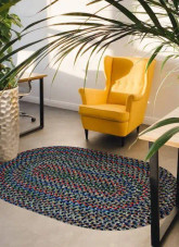 Rhody Rug Katie KA13 Navy Multi Area Rug Room Scene Rhody Rug Katie KA13 Navy Multi Area Rug Room Scene