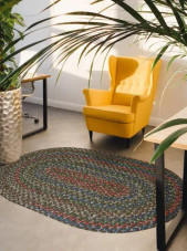 Rhody Rug Katie KA23 Dk. Taupe Multi Area Rug Room Scene Rhody Rug Katie KA23 Dk. Taupe Multi Area Rug Room Scene