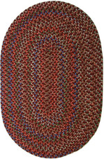 Rhody Rug Katie KA43 Burgundy Multi Oval Area Rug Rhody Rug Katie KA43 Burgundy Multi Oval Area Rug