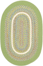 Rhody Rug Kids Isle KI44 Lime Oval Area Rug Rhody Rug Kids Isle KI44 Lime Oval Area Rug