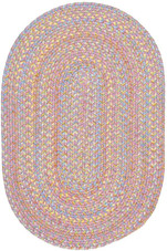 Rhody Rug Playtime PT08 Pink Multi Oval Area Rug Rhody Rug Playtime PT08 Pink Multi Oval Area Rug