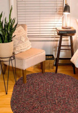 Rhody Rug Sandi SA48 Sangria Area Rug Room Scene Rhody Rug Sandi SA48 Sangria Area Rug Room Scene