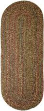 Rhody Rug Sophia SO35 Brown Multi Runner Area Rug