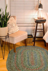 Rhody Rug Sophia SO65 Moss Green Multi Area Rug Room Scene Rhody Rug Sophia SO65 Moss Green Multi Area Rug Room Scene