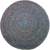 Rhody Rug Sophia SO95 Denim Blue Multi Round Area Rug Rhody Rug Sophia SO95 Denim Blue Multi Round Area Rug