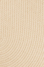 Rhody Rug Poly Solids S001 Cream Area Rug Detail Rhody Rug Poly Solids S001 Cream Area Rug Detail