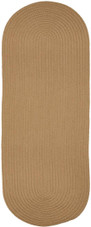 Rhody Rug Poly Solids S006 Camel Runner Area Rug Rhody Rug Poly Solids S006 Camel Runner Area Rug