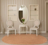 Rhody Rug Poly Solids S006 Camel Area Rug Room Scene Rhody Rug Poly Solids S006 Camel Area Rug Room Scene