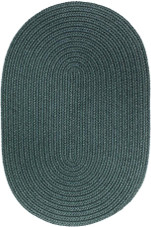 Rhody Rug Poly Solids S034 Teal Oval Area Rug Rhody Rug Poly Solids S034 Teal Oval Area Rug
