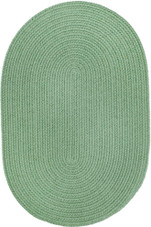 Rhody Rug Poly Solids S040 Celadon Oval Area Rug Rhody Rug Poly Solids S040 Celadon Oval Area Rug