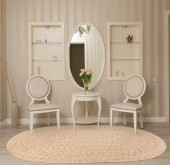 Rhody Rug Wool Solids S100 Sand Area Rug Room Scene Rhody Rug Wool Solids S100 Sand Area Rug Room Scene