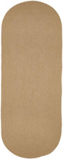 Rhody Rug Wool Solids S101 Wheat Runner Area Rug Rhody Rug Wool Solids S101 Wheat Runner Area Rug