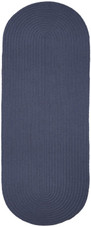 Rhody Rug Wool Solids S102 Sailor Blue Runner Area Rug Rhody Rug Wool Solids S102 Sailor Blue Runner Area Rug