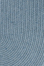 Rhody Rug Wool Solids S103 Blue Bonnet Area Rug Detail Rhody Rug Wool Solids S103 Blue Bonnet Area Rug Detail