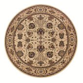 Ariana 431 O Ivory Round Area Rug by Oriental Weavers Ariana 431 O Ivory Round Area Rug by Oriental Weavers