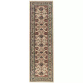 Ariana 431 O Ivory Runner Area Rug by Oriental Weavers Runner Ariana 431 O Ivory Runner Area Rug by Oriental Weavers Runner