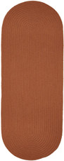 Rhody Rug Wool Solids S108 Terra Cotta Runner Area Rug Rhody Rug Wool Solids S108 Terra Cotta Runner Area Rug