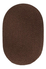 Rhody Rug Wool Solids S116 Walnut Oval Area Rug Rhody Rug Wool Solids S116 Walnut Oval Area Rug